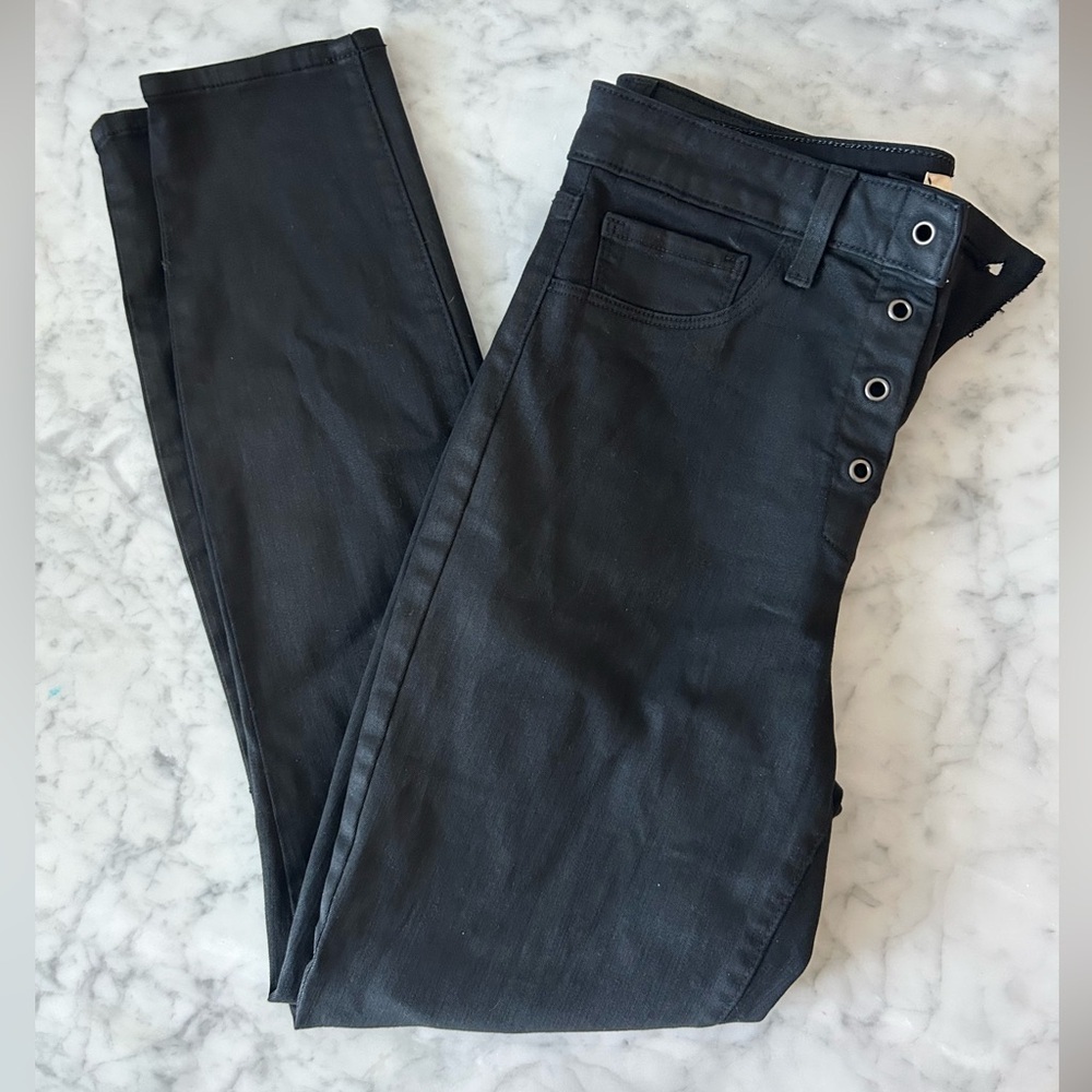 L’agence Cherie Black Coated jeans Size 29